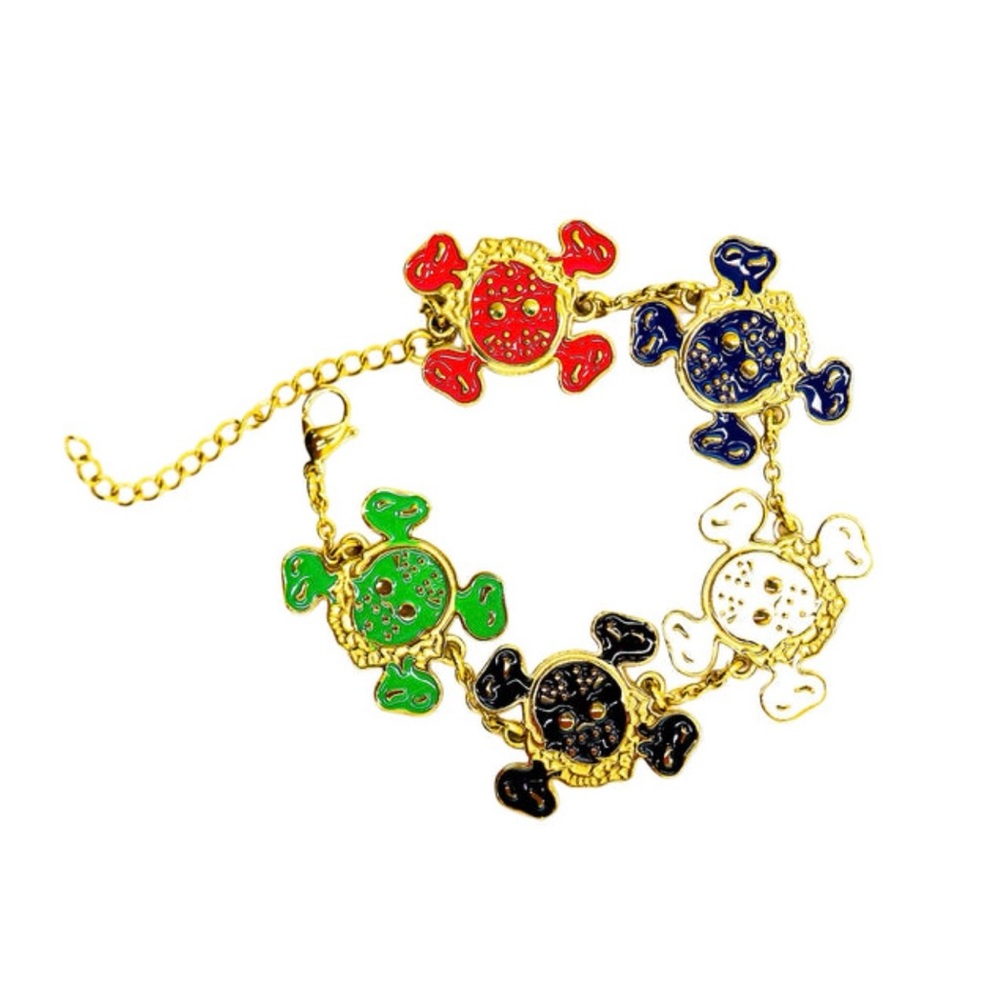 Mafia Cuff skull bracelet